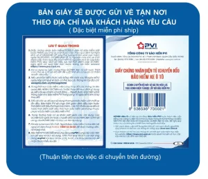 Thẻ bảo hiểm ô tô