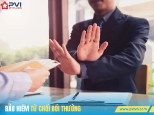 Từ chối bồi thường bảo hiểm